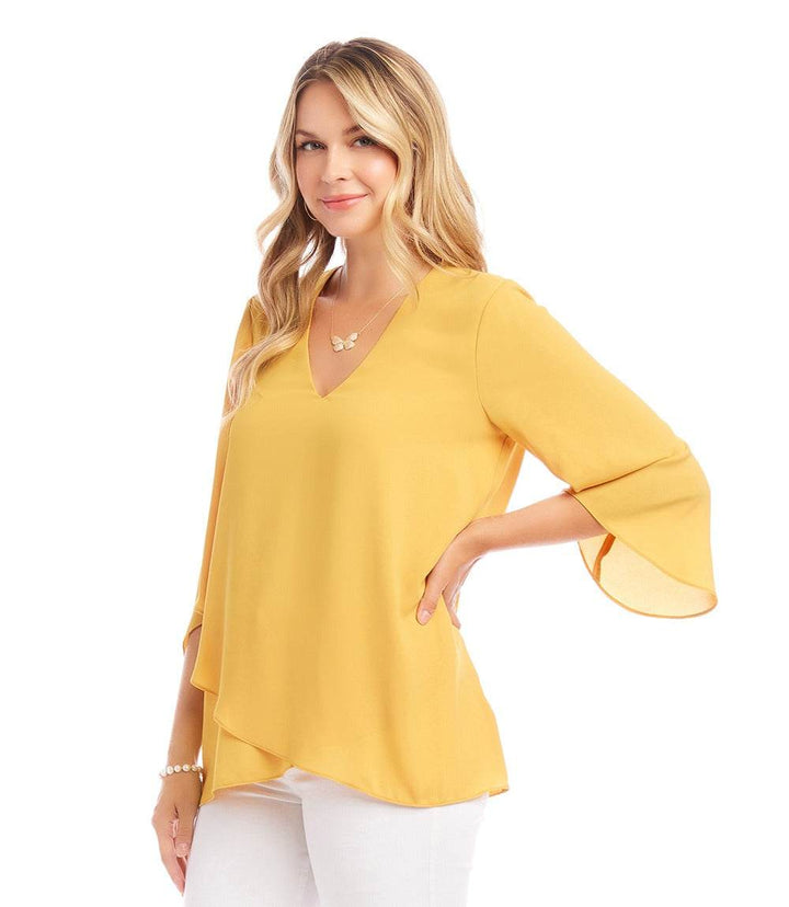 Bracelet Sleeve Asymmetric Top