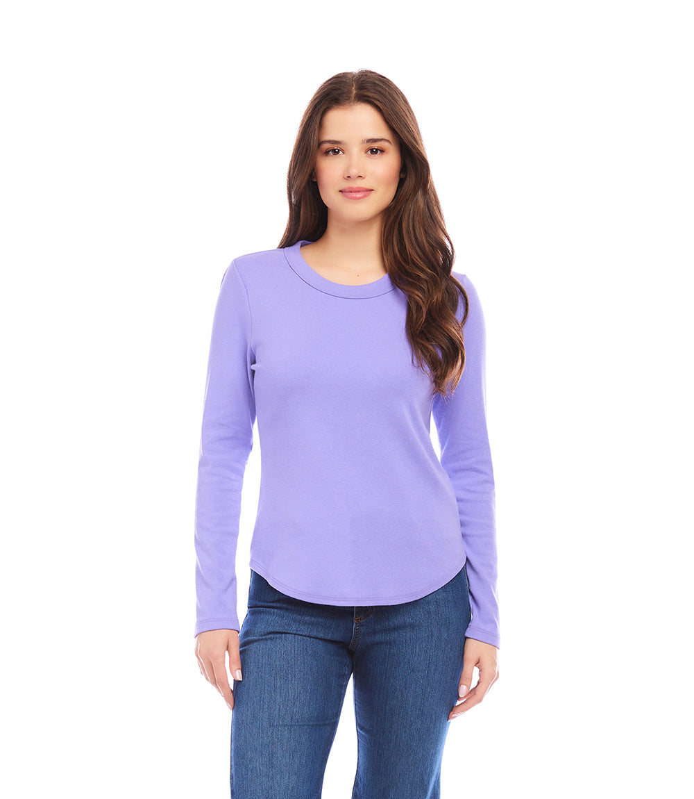 Long Sleeve Crew Neck Tee