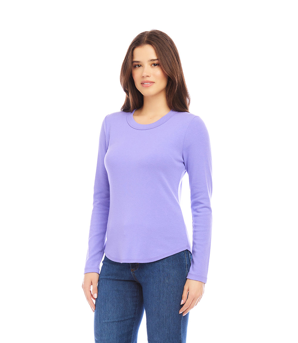 Long Sleeve Crew Neck Tee