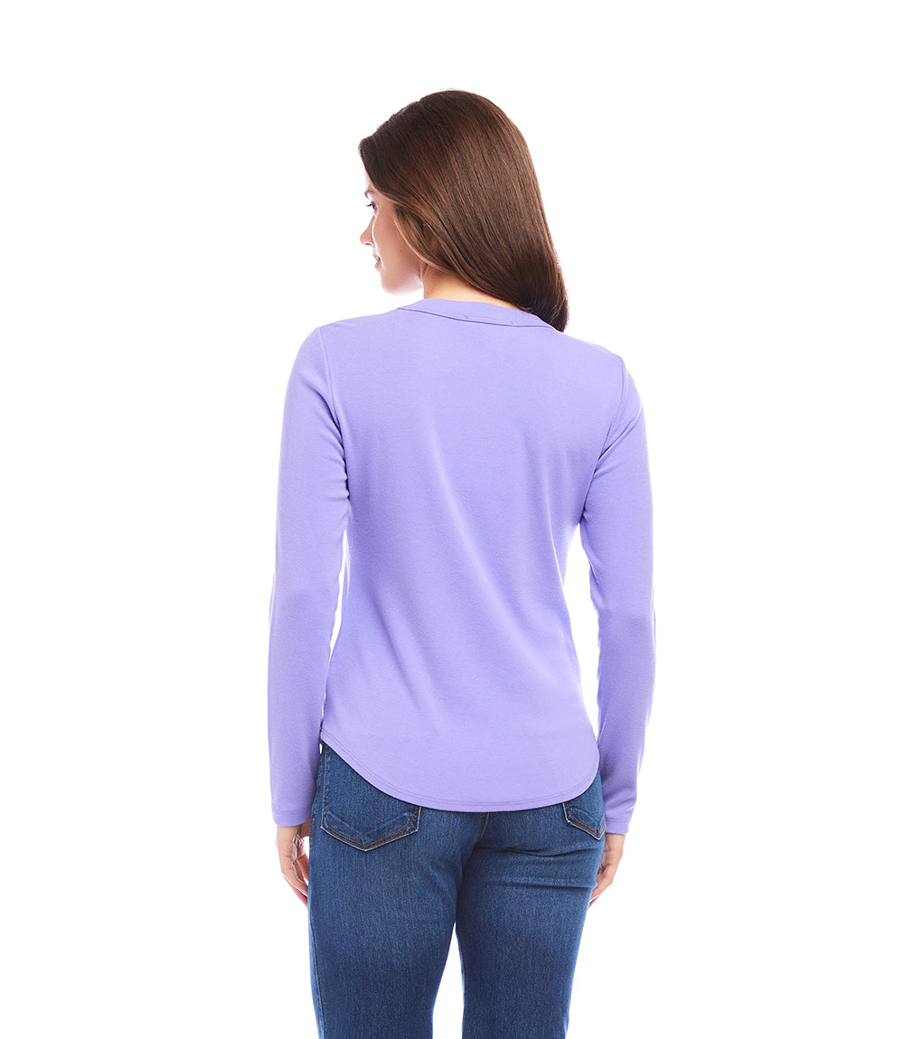 Long Sleeve Crew Neck Tee