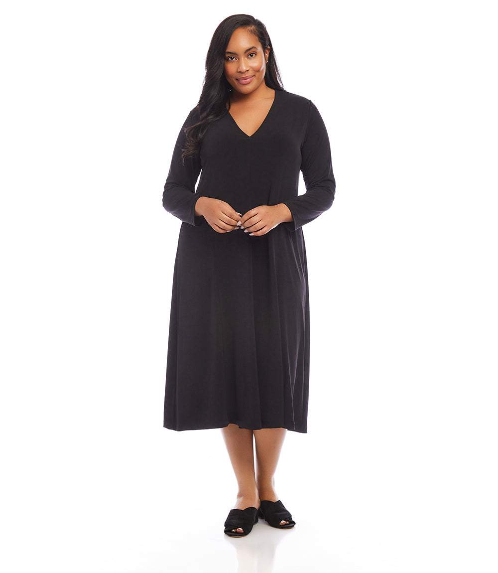 plus size sports jersey dress Off Season Jersey Mini Dress - Black/Red