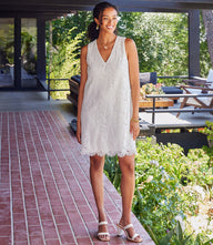 Petite Size Lace Shift Dress