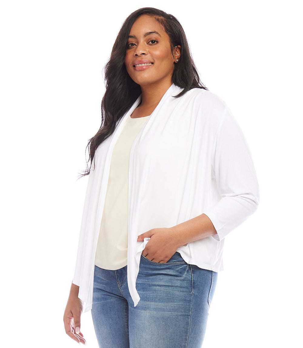 Plus Size Calli Cardigan - Stylish & Comfortable Cardigan USA Made