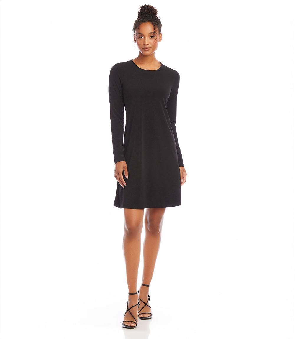 Karen Kane Travel Jersey Dress - Black Karen Kane Travel Jersey Dress - Black