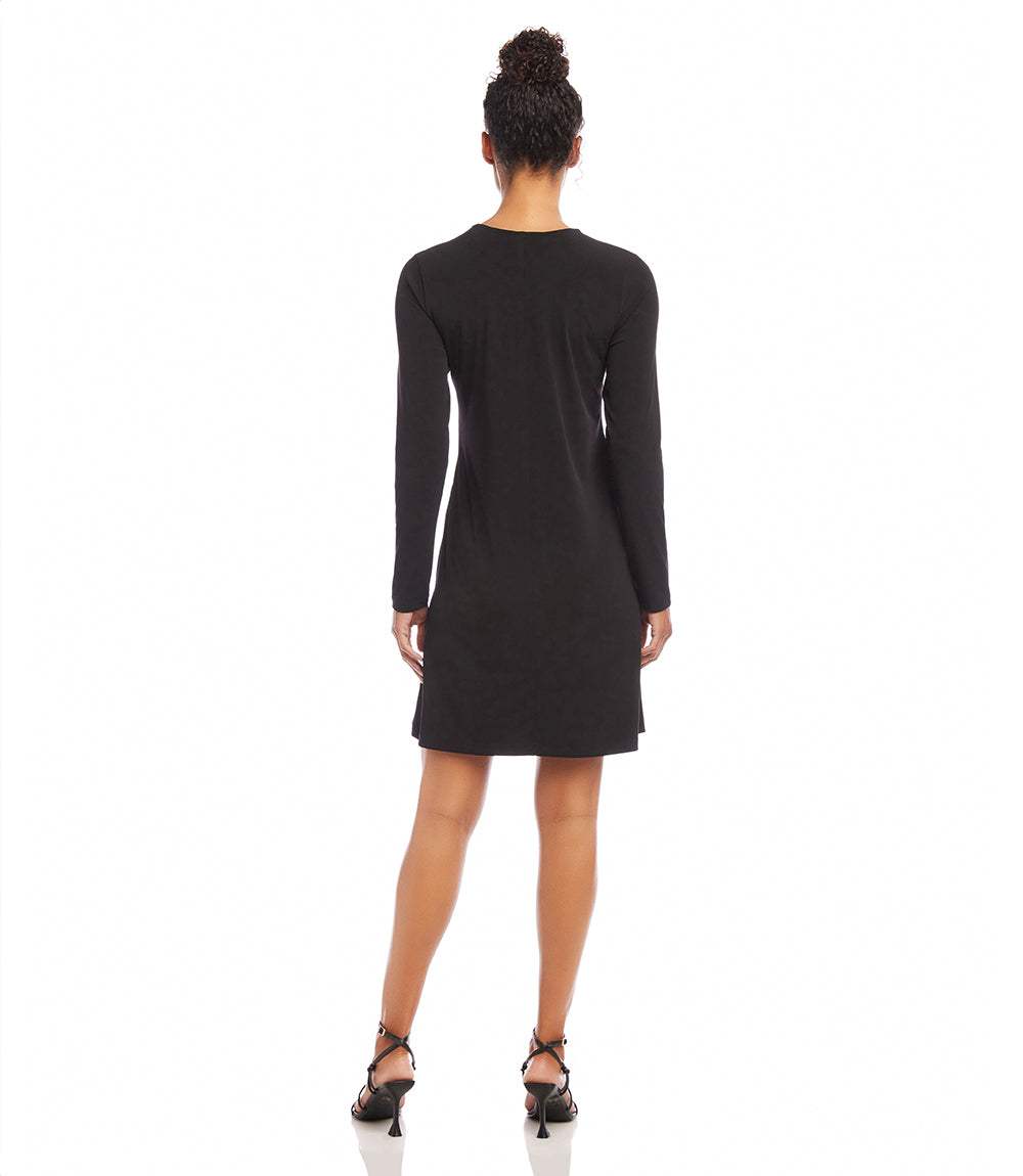 Karen Kane Travel Jersey Dress - Black Karen Kane Travel Jersey Dress - Black