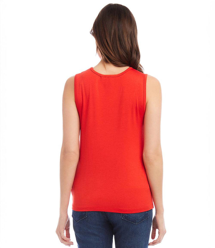 Sleeveless Pick-Up Top