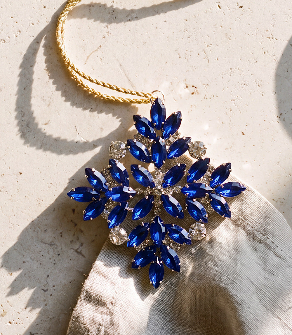 Crystal Snowflake Ornament