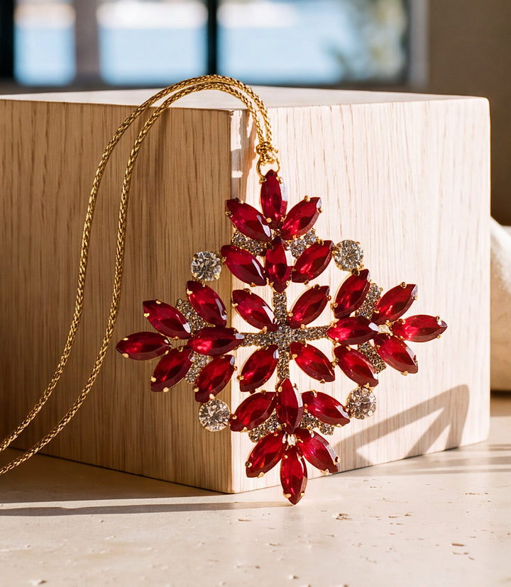 Crystal Snowflake Ornament