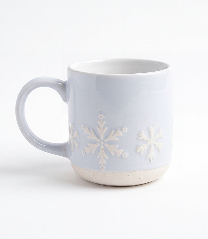 Snowflake Ceramic Mug