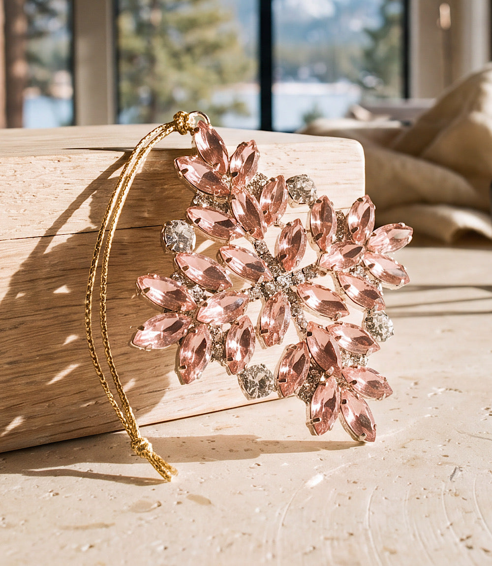 Crystal Snowflake Ornament