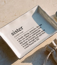 Sister Ceramic Trinket Tray