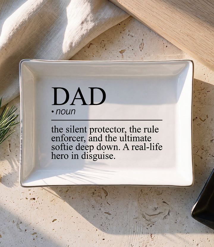 Dad Ceramic Trinket Tray