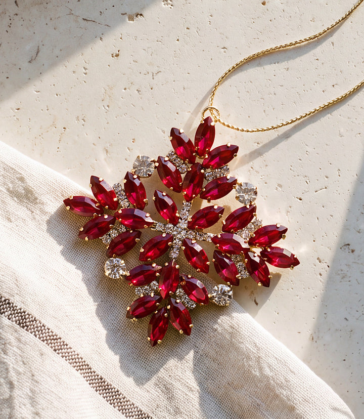 Crystal Snowflake Ornament
