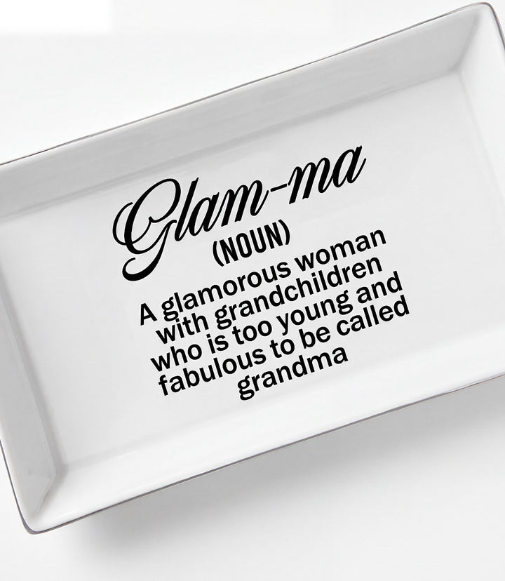 Glamma Ceramic Trinket Tray