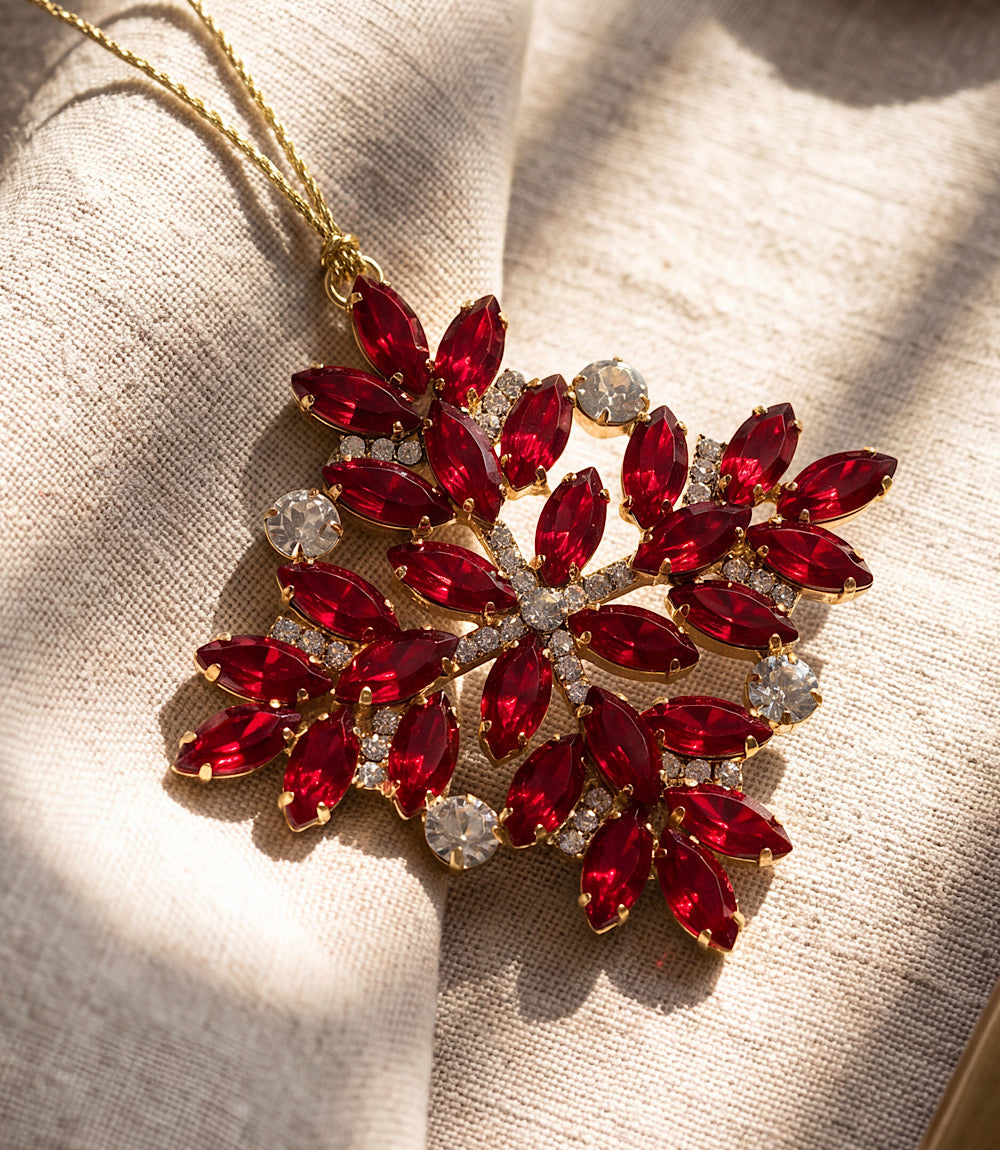 Crystal Snowflake Ornament