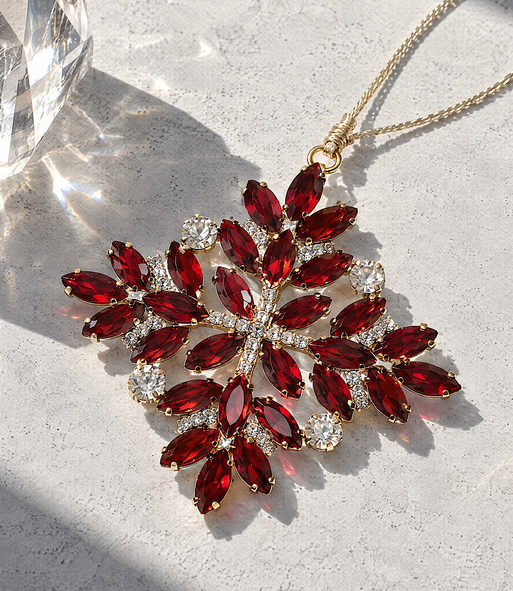 Crystal Snowflake Ornament