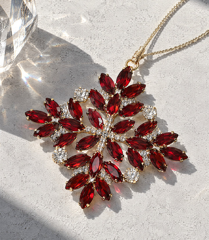 Crystal Snowflake Ornament