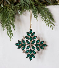 Crystal Snowflake Ornament
