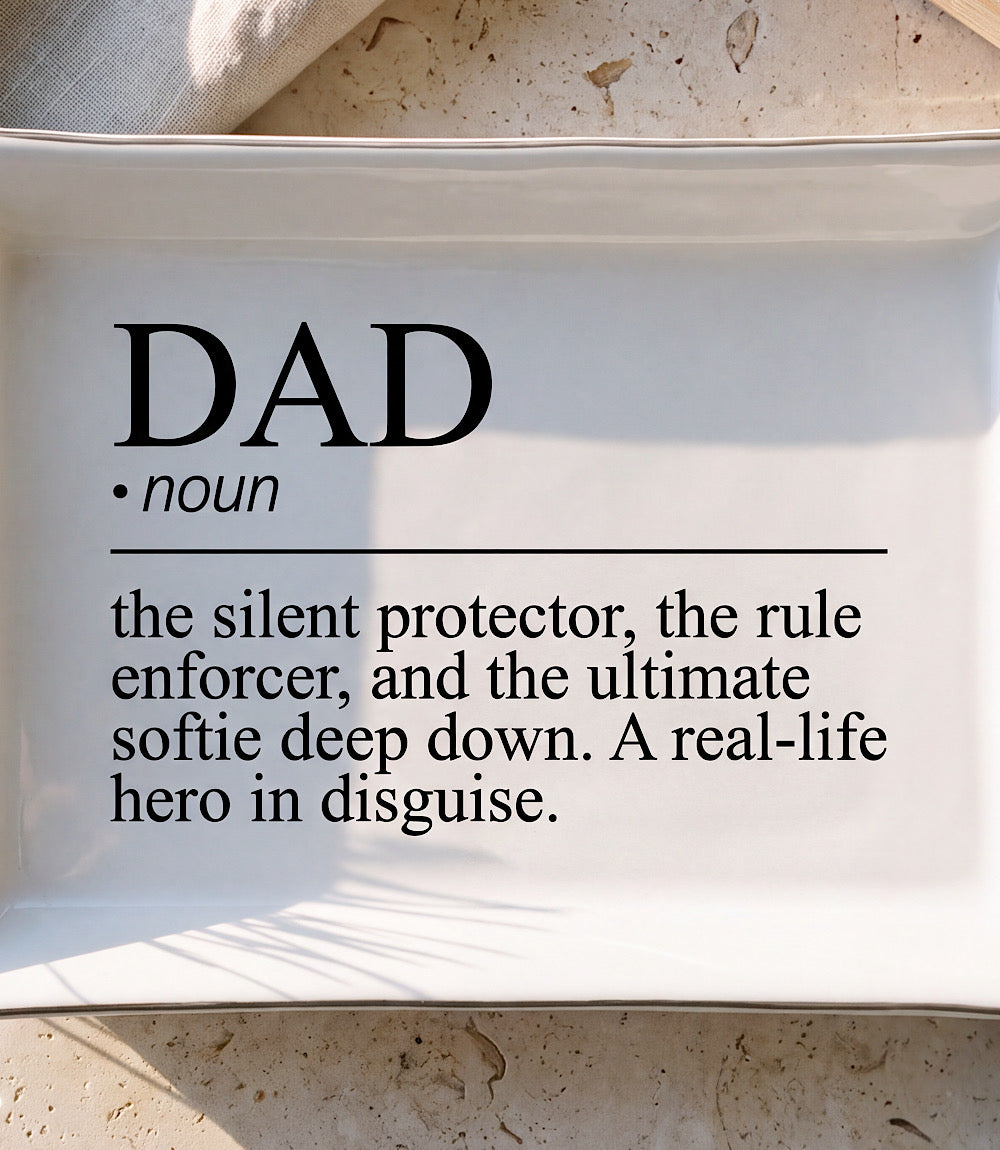 Dad Ceramic Trinket Tray
