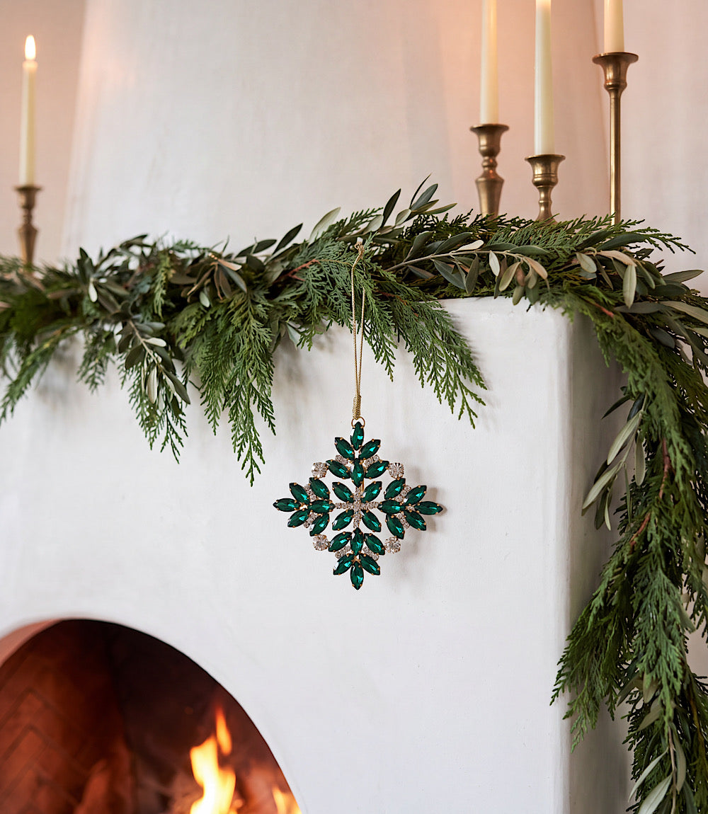Crystal Snowflake Ornament