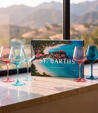 Colors Of St. Barth Wine Glasses, Set Of 5