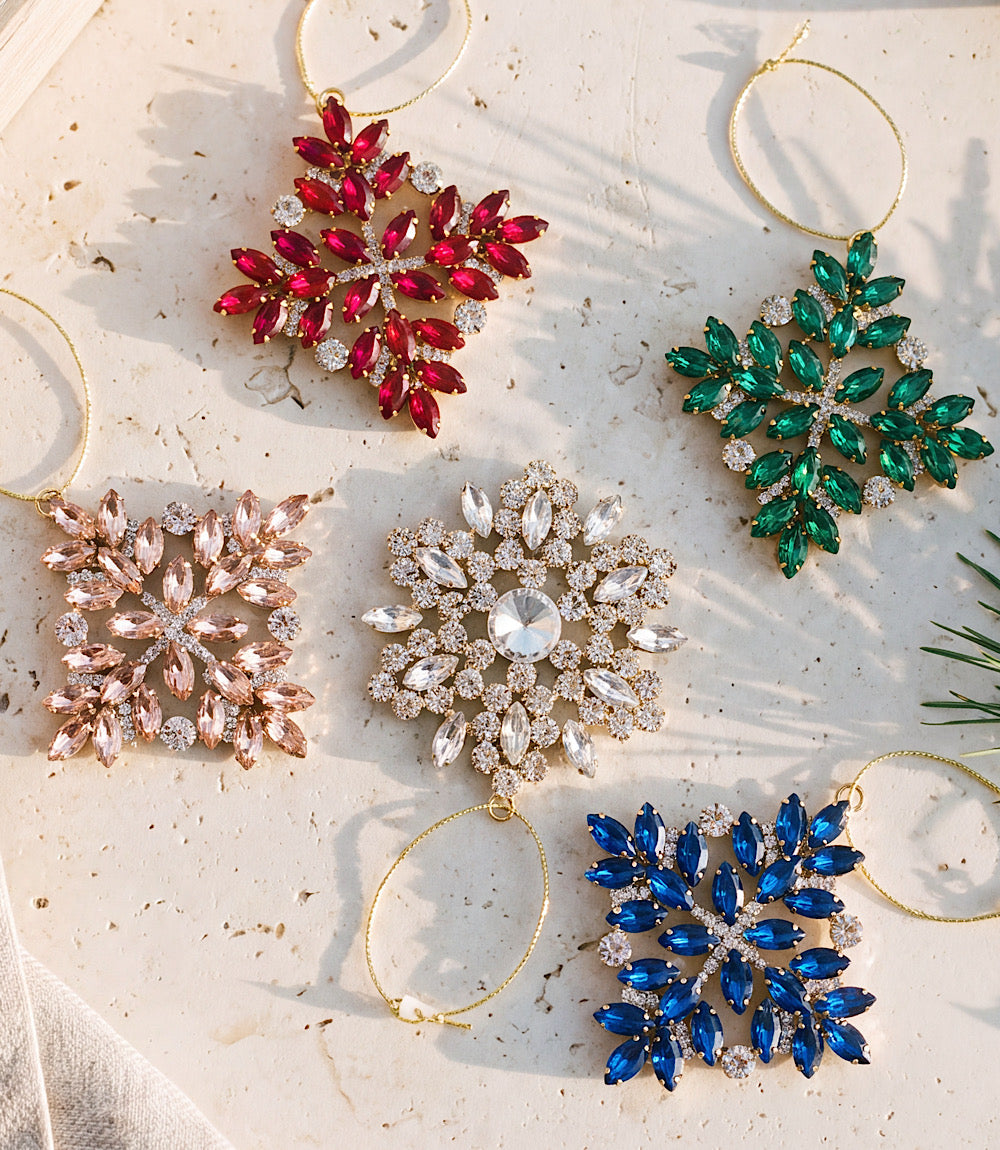 Crystal Snowflake Ornament