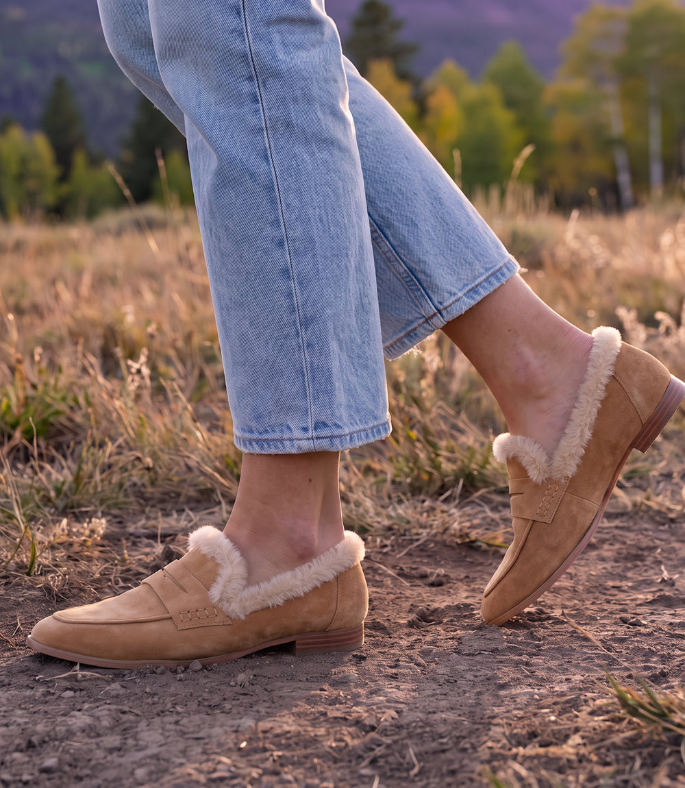 Dolce Vita Cloey Plush Penny Loafers