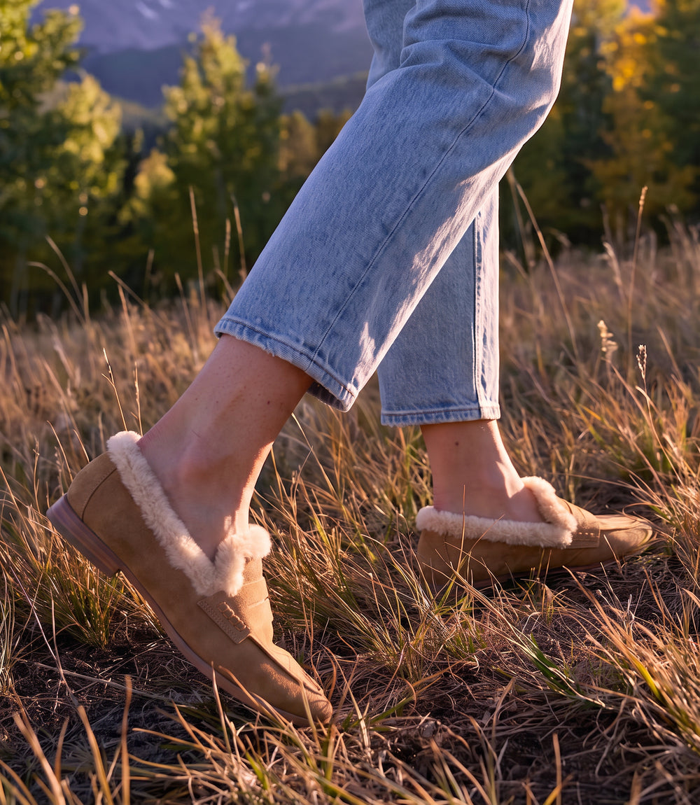 Dolce Vita Cloey Plush Penny Loafers