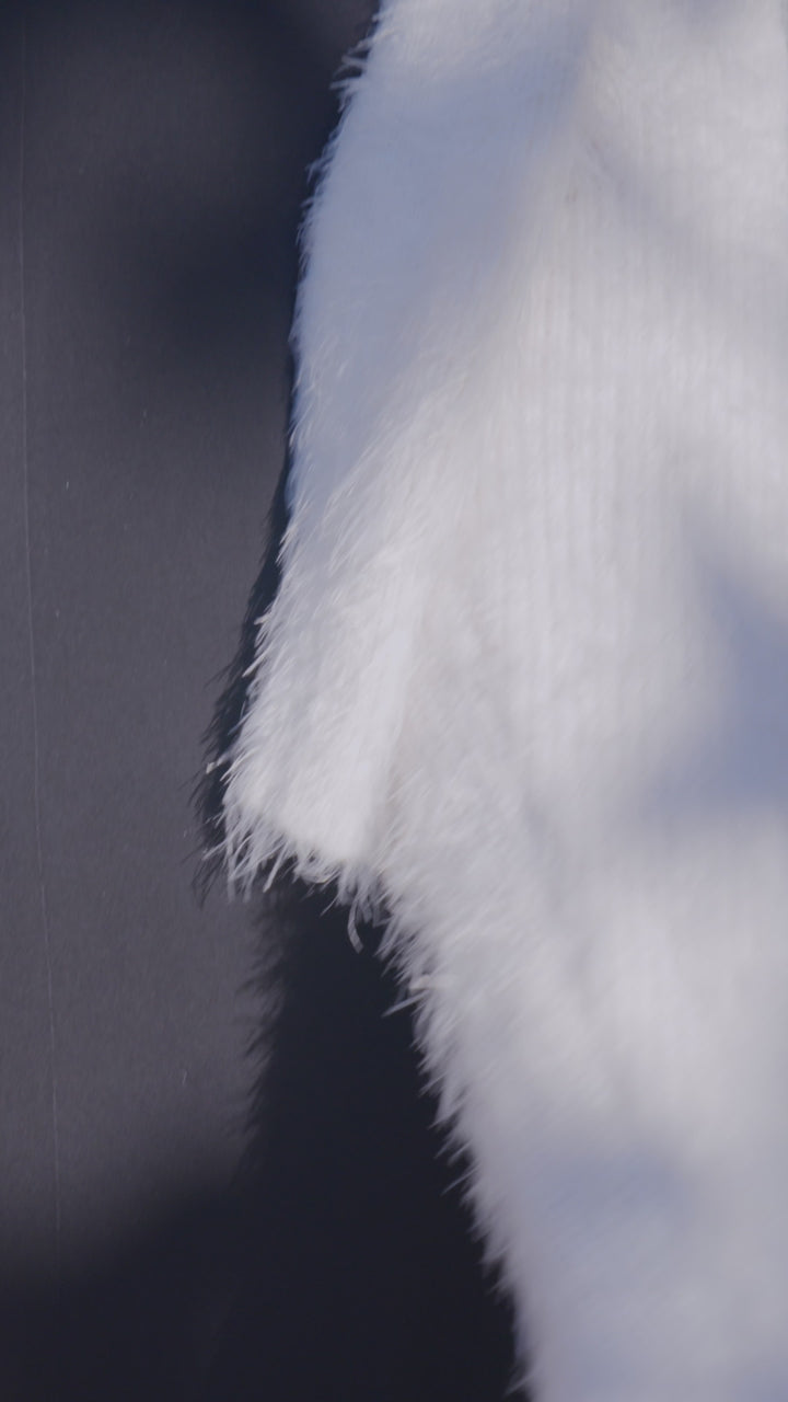 Eyelash Open Front Cardigan Sweater