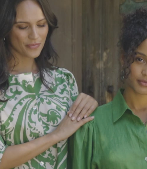 Pintuck Wide Leg Pants