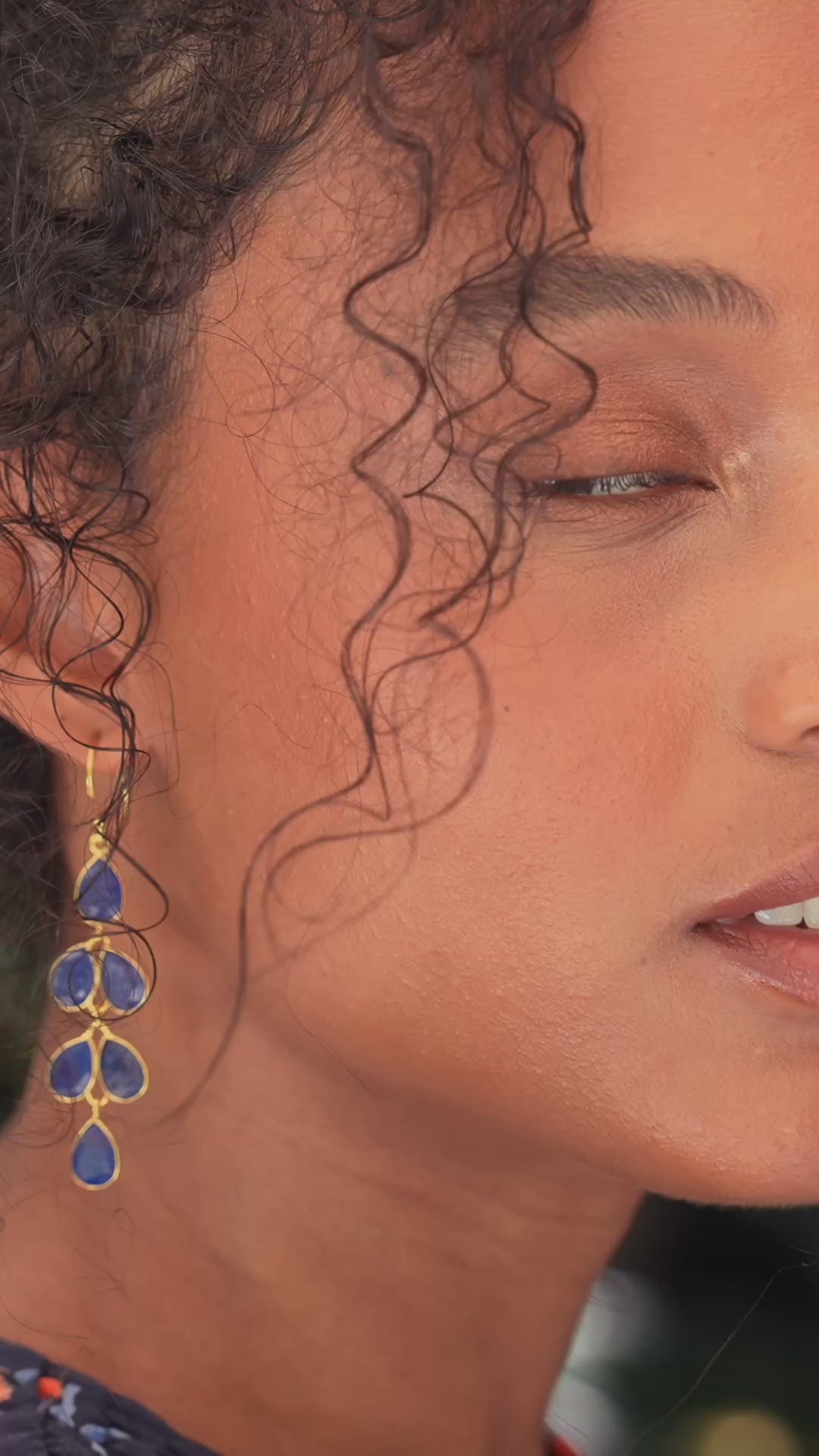 Teardrop Dangle Earrings