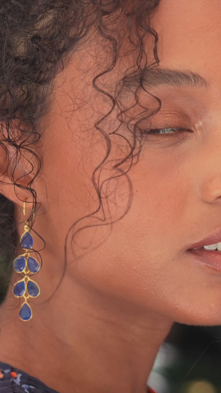 Teardrop Dangle Earrings