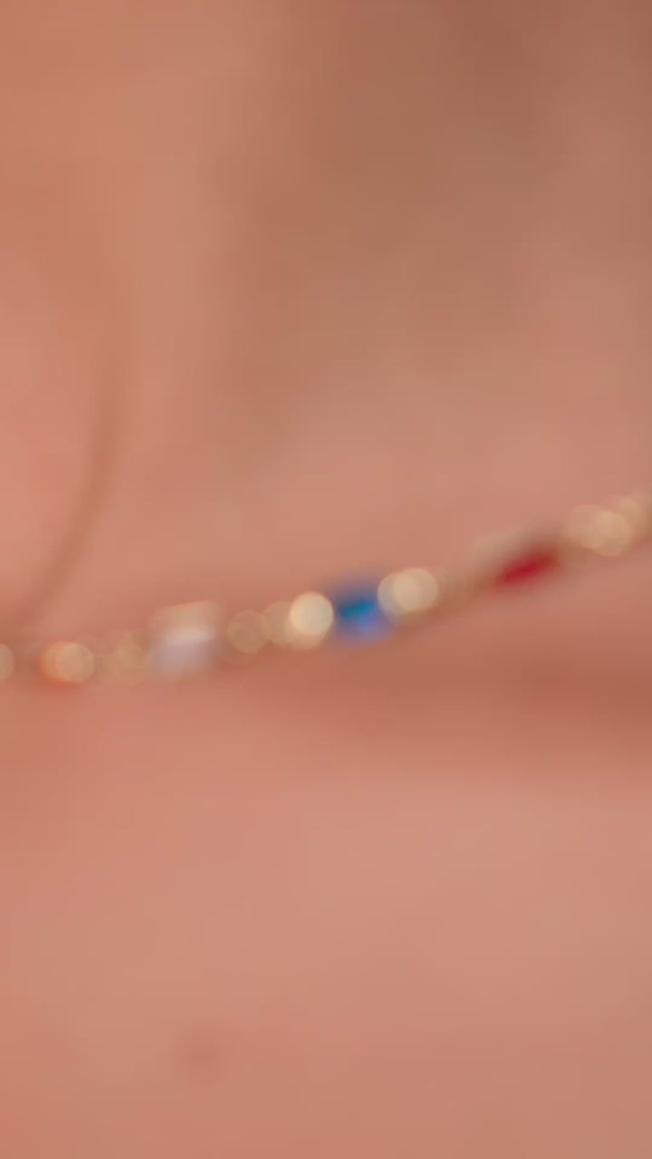 Colorful Gemstone Necklace