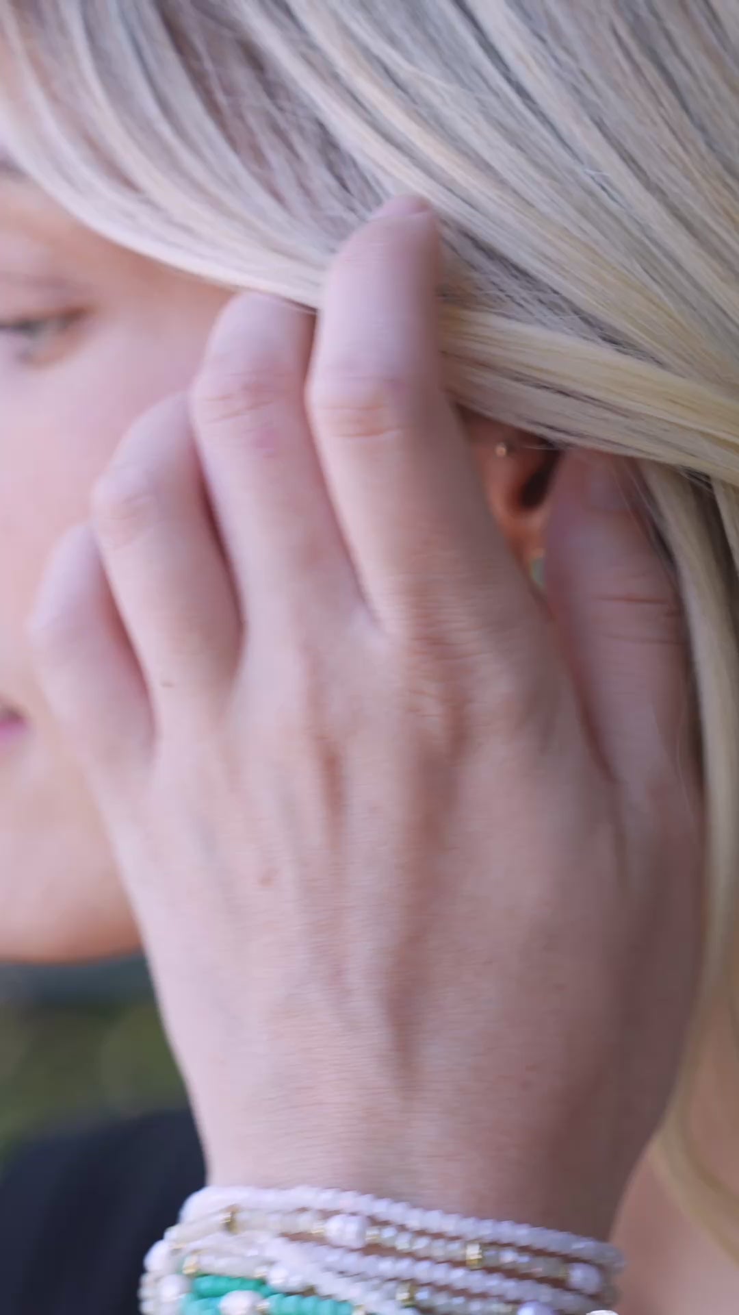 Double Teardrop Earrings