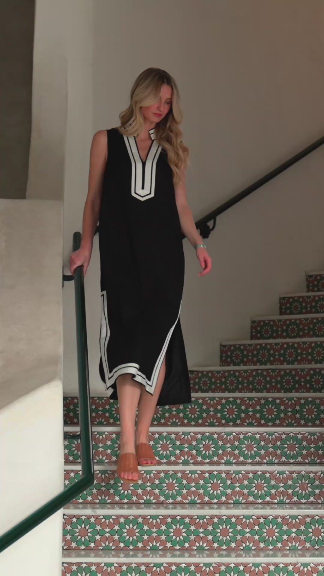 The St. Tropez Sleeveless Midi Dress