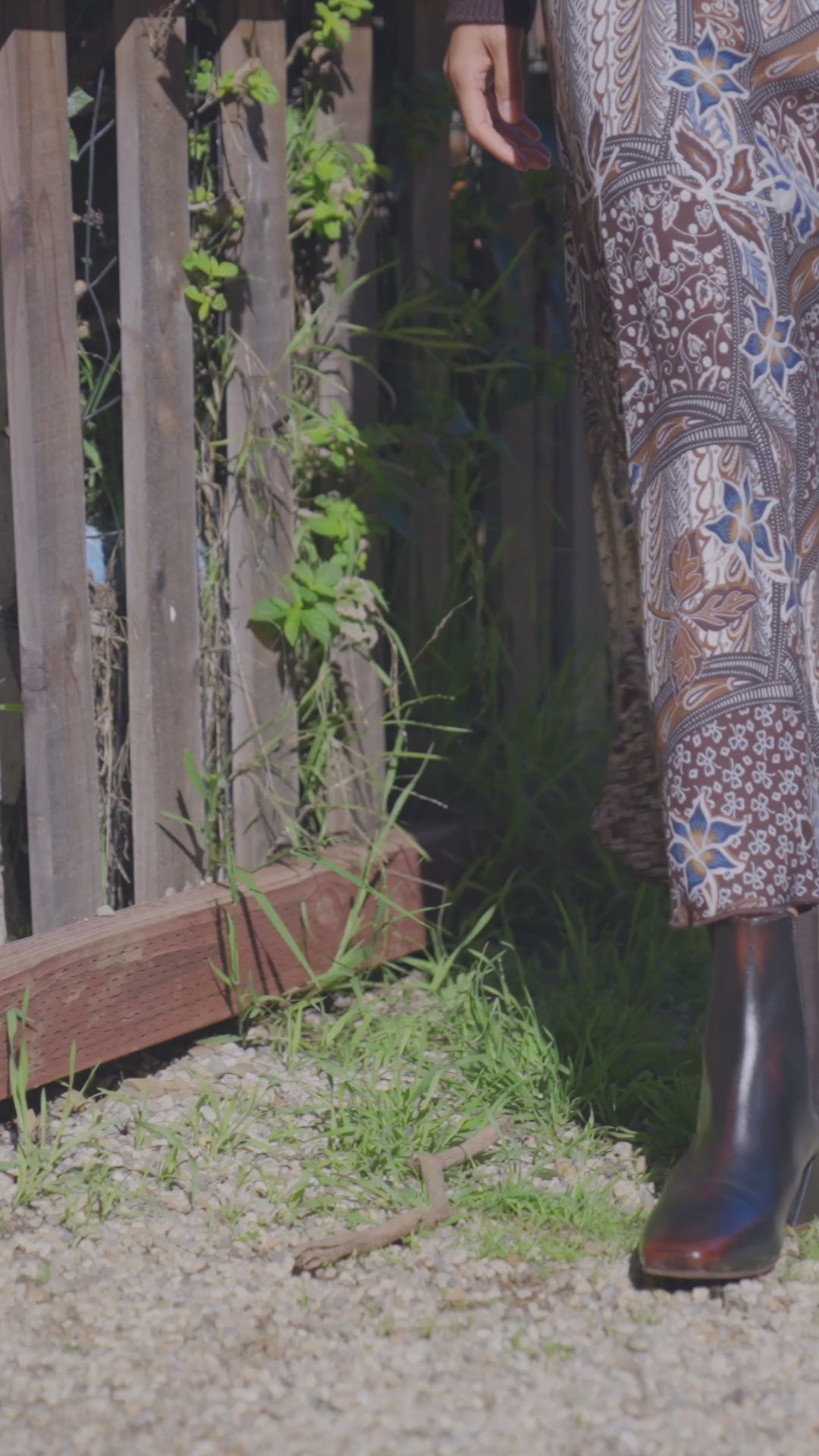 Bias Cut Midi Skirt
