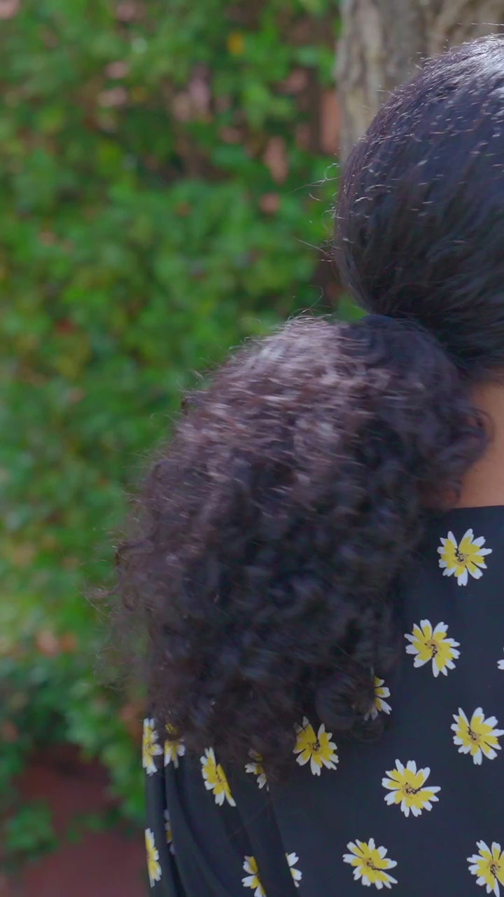 Puff Sleeve Bias Dress