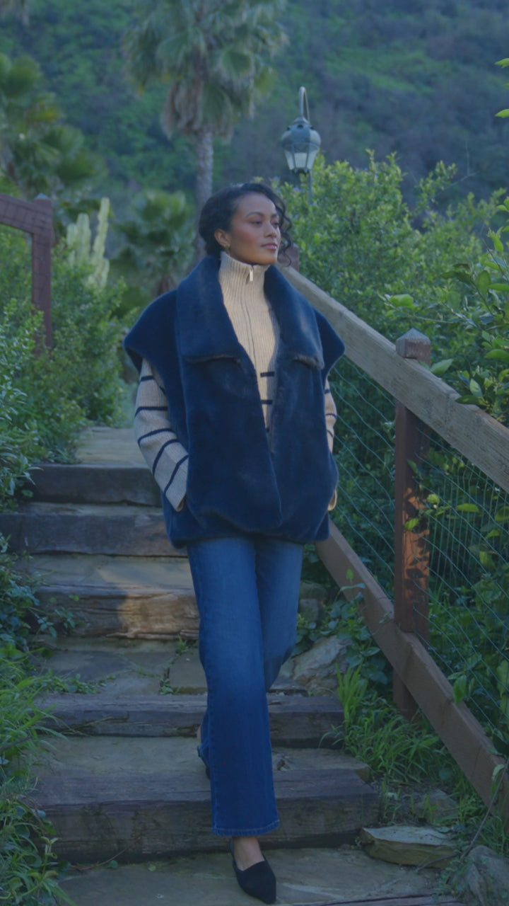 Faux Fur Vest