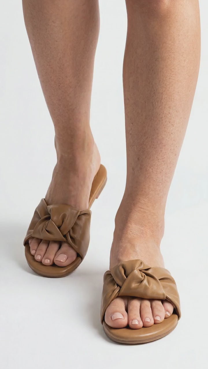 Solei Sea Nottie Knot Slide Sandals