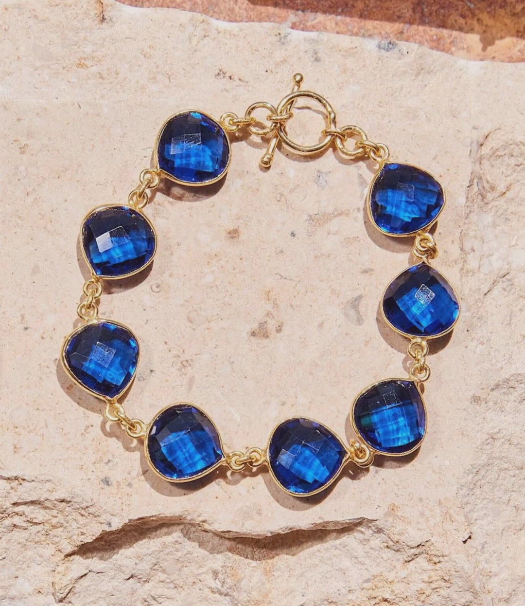 Blue Quartz Bracelet