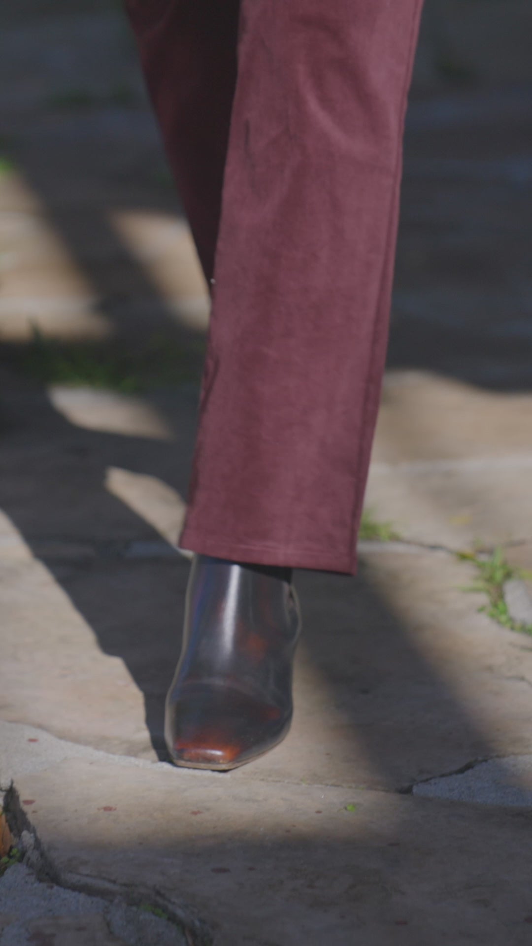 Corduroy Ankle Pants