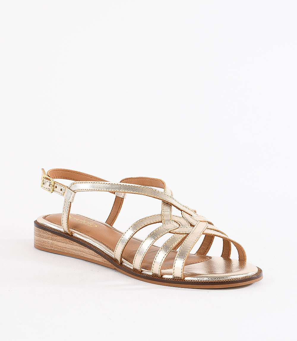Seychelles Sunflower Fields Leather Wrap Sandals