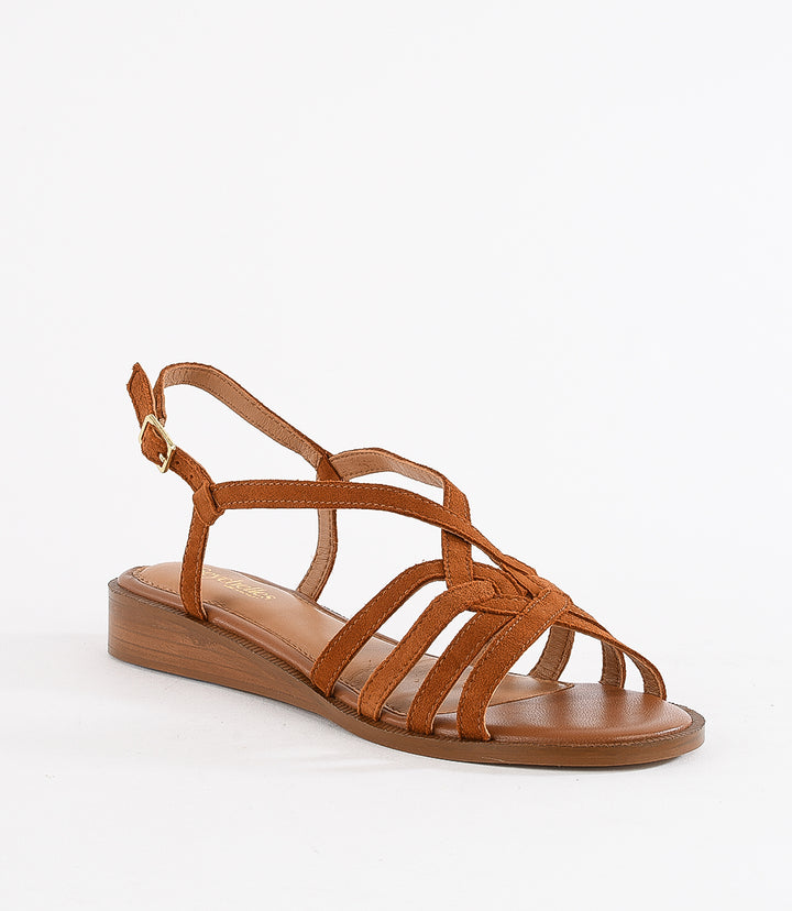 Seychelles Sunflower Fields Suede Wrap Sandals