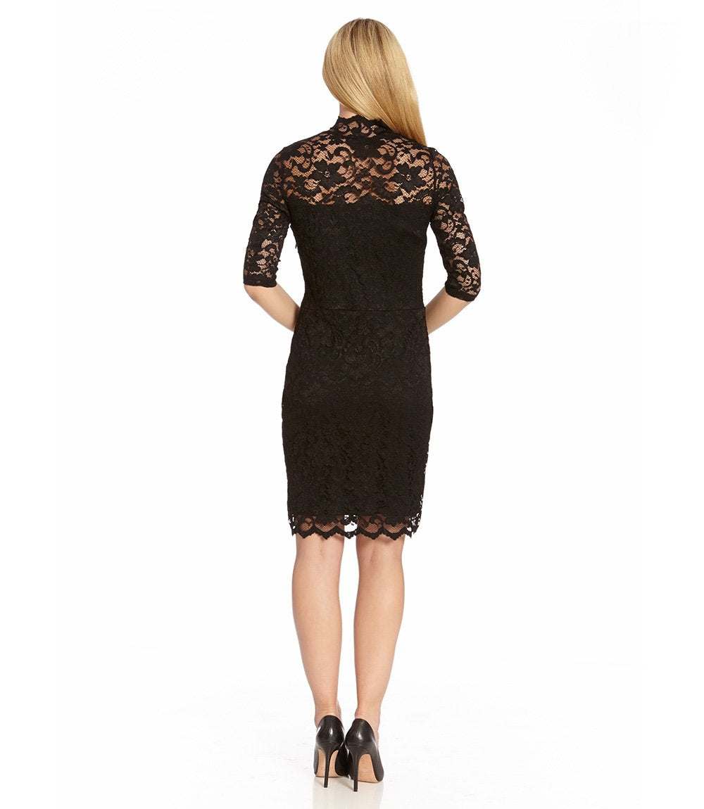 Karen Kane Women's Scalloped Lace Cocktail Dress - Black - Casual dresses Karen Kane Women's Scalloped Lace Cocktail Dress - Black - Casual dresses