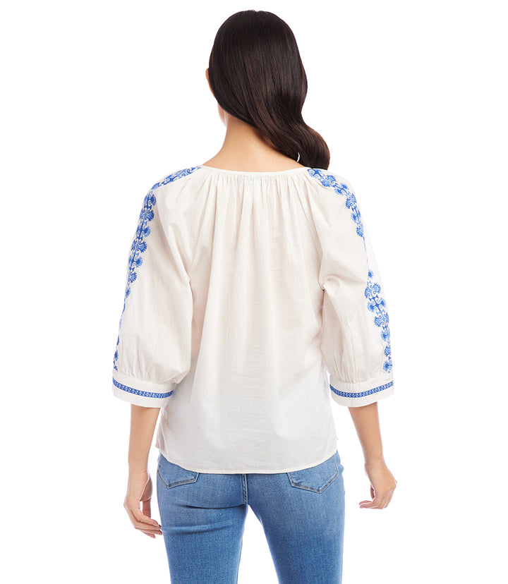 Embroidered Top