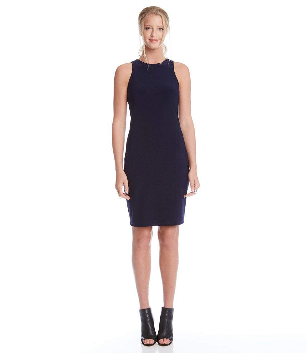 Karen Kane Travel Jersey Dress, M, Navy Karen Kane Travel Jersey Dress, M, Navy